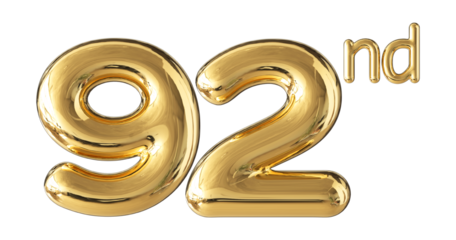 Anniversary Gold Number 92