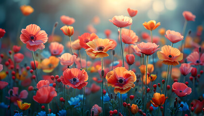 Obraz premium flower background