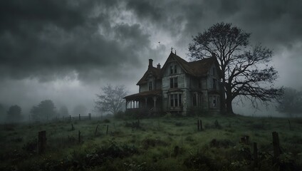  The haunting beauty of a dream where forgotten memories resurface amidst a landscape of swirling mist ai_generated