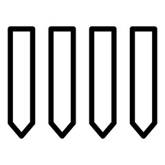 Obraz premium bookmark icon 