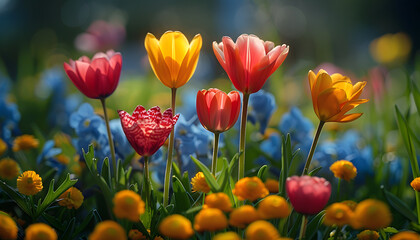 Fototapeta premium flower background