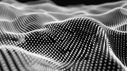 Abstract geometrical background with low poly shape with connecting dots and lines. data technology background