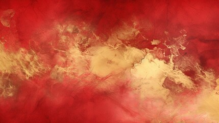 Gold and Red Background Subtle Patterns Beautiful Gradient Abstract Wallpaper Template Illustration Festive New Year Celebration 16:9