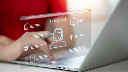 The concept of an internet education course degree and e-learning graduate certificate program involves studying knowledge to foster creative thinking and develop problem-solving solutions.