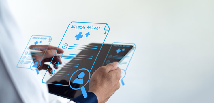 Online medical records document management system Medical document management with network-connected document management, data retrieval, and efficient workflow processes.