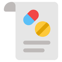 medical prescription icon
