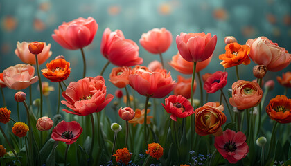 Fototapeta premium flower background