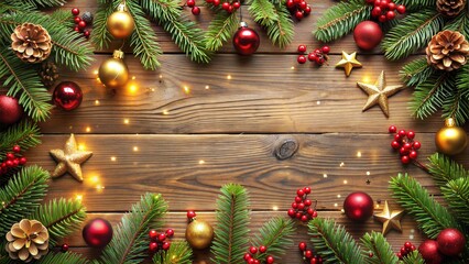 Christmas background and copy space