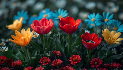 Fototapeta premium flower background