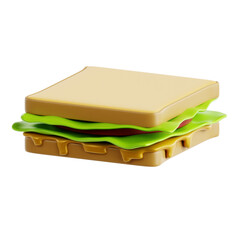 Nutritious Sandwich for Bicycle Race Energy