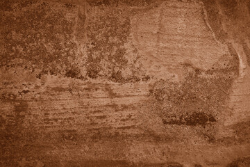 brown colored low contrast Concrete textured background with roughness and irregularities