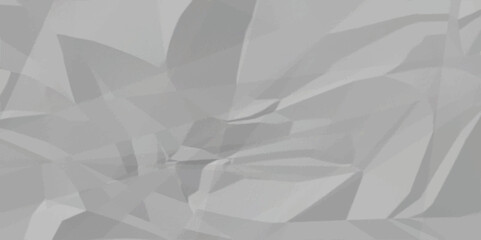 Obraz premium Abstract white crumpled paper texture background, White empty leaf of crumpled paper. Vector illustration.