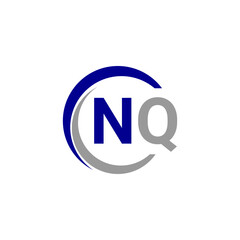 Alphabet letters Initials Monogram logo NQ, INITIAL Letter NQ logo design, template vector illustration. NQ Initial Letter Logo design vector template, Graphic Alphabet Symbol for Corporate Business.
