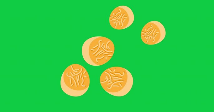 animation nastar cookie to celebrate Eid al Fitr