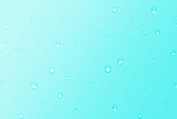 背景素材_結露_青