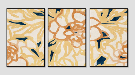Abstract geometric art print. Modern poster art for print. Abstract wall art. Digital interior art. gray geometry