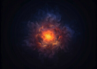 Fototapeta premium sun and space