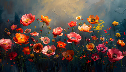 Obraz premium flower background