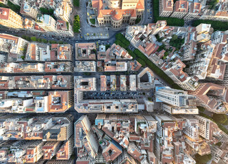 Fototapeta premium Aerial View - Palermo, Italy