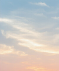 pink sky and clouds background