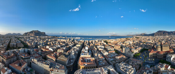 Aerial View - Palermo, Italy