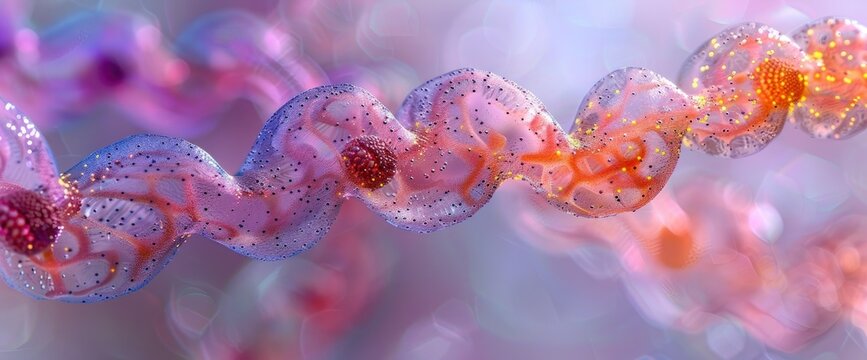 Babesia Canis Blood Smear, A Detailed And Intricate Image, HD