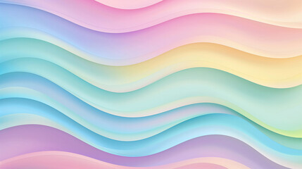 A colorful, rainbow-colored wave pattern