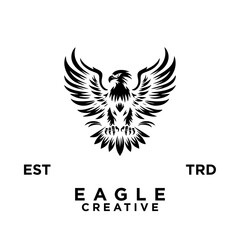 Obraz premium eagle logo design icon illustration
