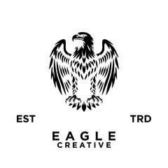 Obraz premium eagle logo design icon illustration