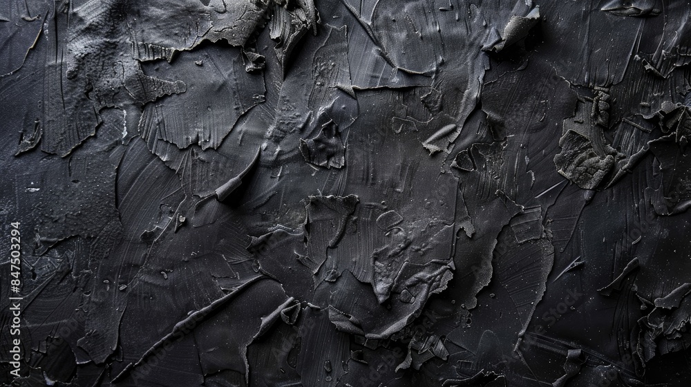 Poster charcoal texture background with space for text