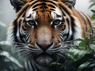 Naklejka premium Tiger's Intensity