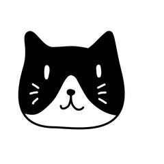 Illustration cat icon sign images vector 