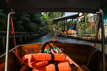 boat on the river