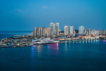 Obraz premium city skyline