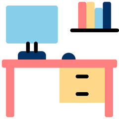 Desk Icon Vector