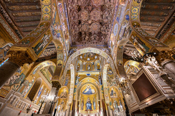 Obraz premium Palatine Chapel - Palermo, Italy