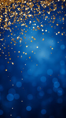 Fototapeta premium Beautiful golden bokeh
