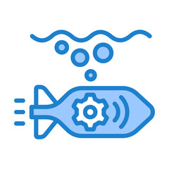 Autonomous Underwater Vehicles  Icon