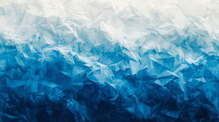 Obraz premium A blue and white paper with a wave pattern