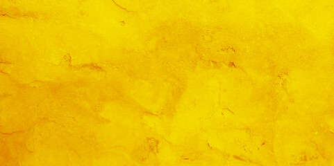 Yellow grunge cement wall image. Abstract grunge wall surface