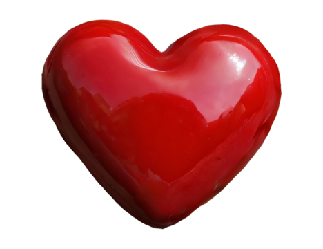 red heart - Powered by Adobe