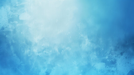 Fototapeta premium Powder Blue Light Gradient Background with Blurred Edges and Frosted Glass Texture, Minimalist Style with High Resolution and Uneven Distribution. 