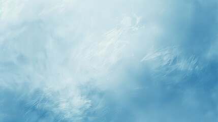 Fototapeta premium Powder Blue Light Gradient Background with Blurred Edges and Frosted Glass Texture, Minimalist Style with High Resolution and Uneven Distribution. 