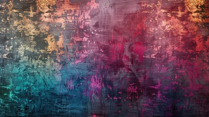 Obraz premium A grunge texture background image with an iridescent abstract style