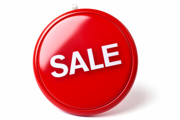 round badge with the inscription "SALE" on a white background