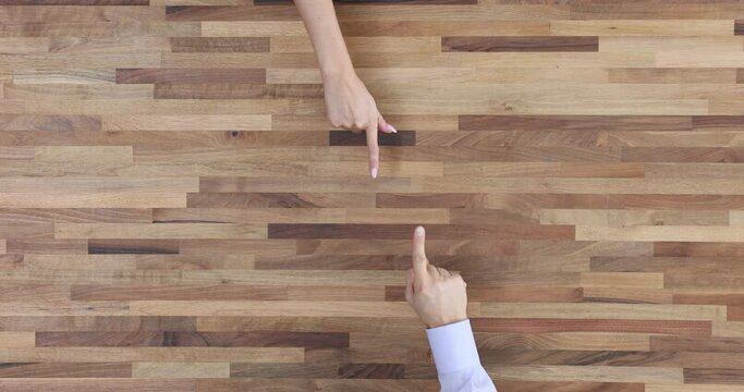 Colleagues blame gesturing during conflict in company office