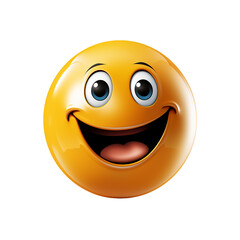 Fototapeta premium Happy emoji png