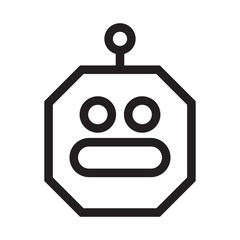 robot icon vector illustration eps