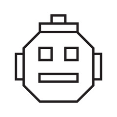 robot icon vector illustration eps