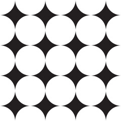 star shape pattern seamless vector